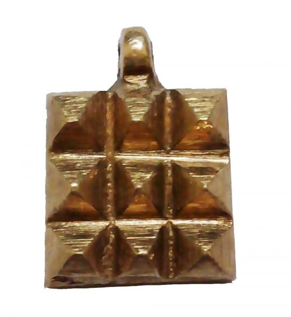 Pyramid Locket In Copper
