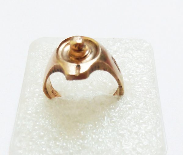 High Quality Copper Shivling Ring (शिवलिंग रिंग कॉपर)