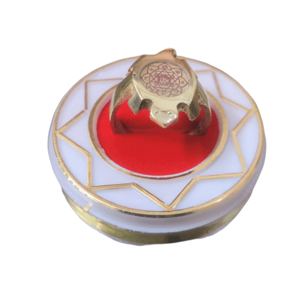 Ashtadhatu(अष्टधातु) High Quality Shri Yantra(श्रीयंत्र) Tortoise(कछुआ) Ring - Image 2