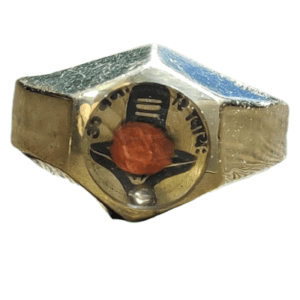 Ashtadhatu(अष्टधातु) High Quality Shivling(शिवलिंग) Ring With Rudraksh(रुद्राक्ष)And Mercury(पारा)