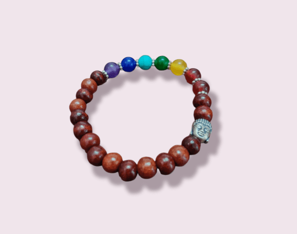 Yoga Healing Gemstones Bracelet - Image 2