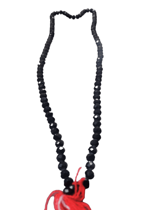 Black Hakik(हकीक) Mala For Shani Dosh Nivaran(शनि दोष निवारण) - Image 2