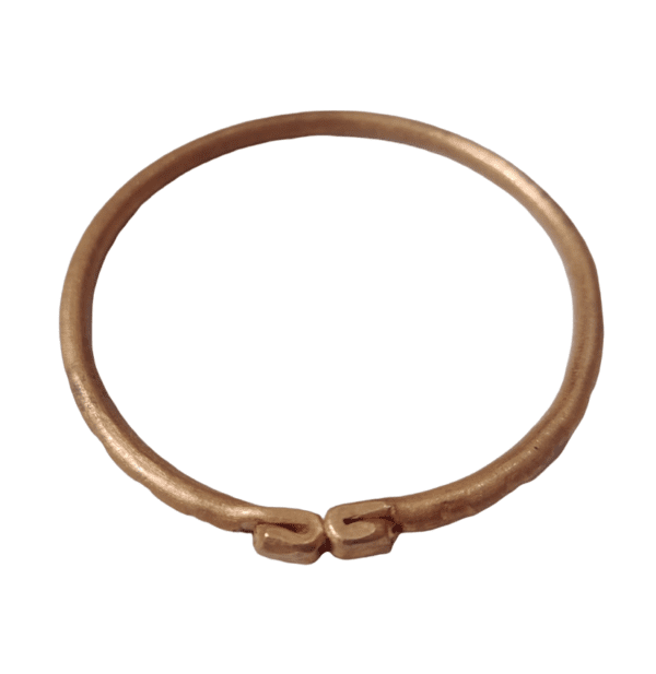 Ashdhatu Kada (अष्टधातु कड़ा) | Weight- 25 gm | Size- Adjustable - Image 2