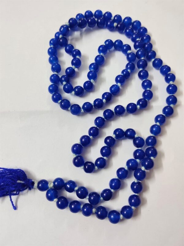 Blue Hakik Mala For Shani Dosh Nivaran