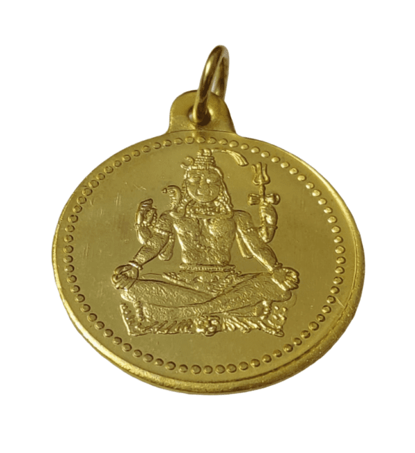 Shiv Mahamrityunyaya Yantra Locket Brass(महामृत्युंजय यन्त्र लॉकेट) - Image 2