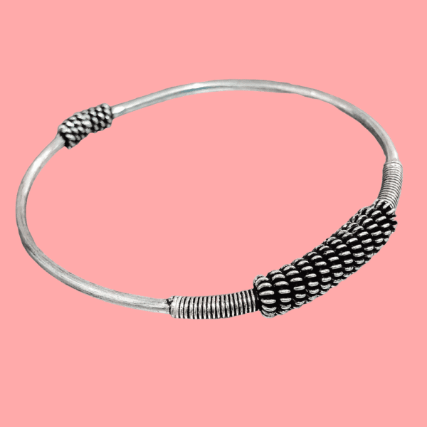 Metal Silver Kada