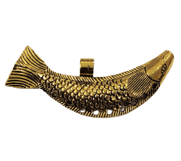 High Quality Metal Big Fish Pendant |  Size 70 mm