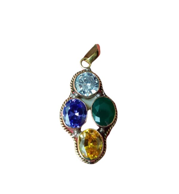 Taurus Zodiac, Vrisha Rashi(वृष राशि) Ratna Locket(Chain not included)