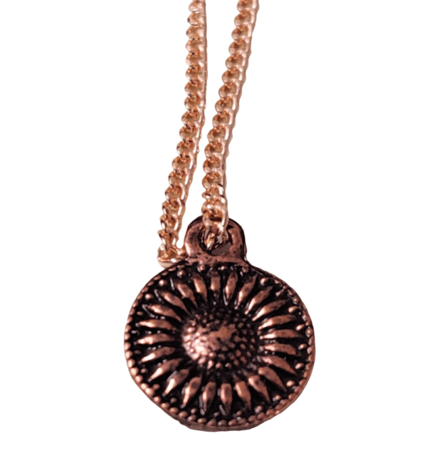 Sun Copper Pendant For Surya Dosh Nivaran With Chain