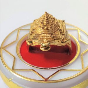 3D Shri Yantra Meru Ring(श्री यन्त्र मेरु रिंग) In Brass