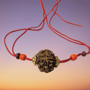5 Mukhi Golden Cap Rudraksha Locket(5 मुखी रुद्राक्ष लॉकेट)