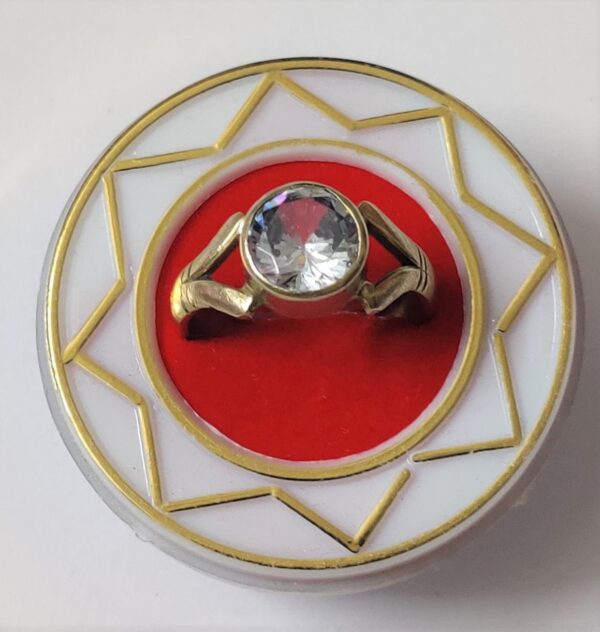High Quality American Diamond Ring Brass