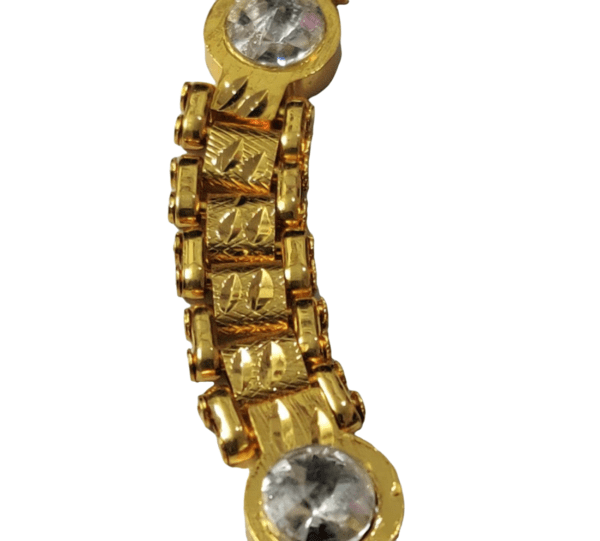 Stylish Designer American Diamond Brass Bracelet