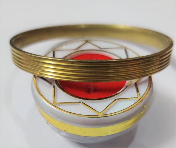 High Quality Heavy Brass Kada(पीतल कड़ा) | Weight 33 gm | Size 6.5 cm