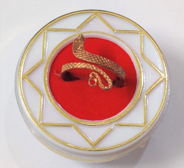 Copper Naag Ring For Kaal Sarp Dosh Nivaran