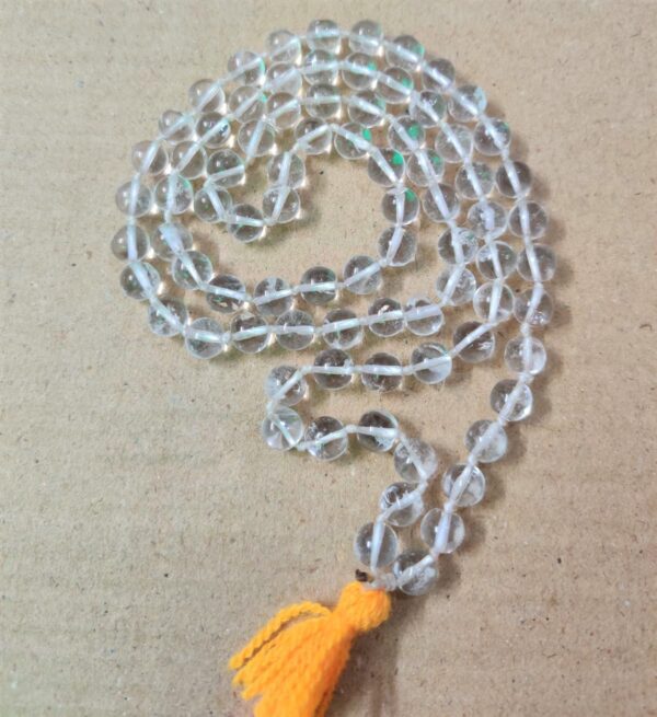 Sphatik Mala Premium | 81 Beads | Bead Size 7 mm - Image 2