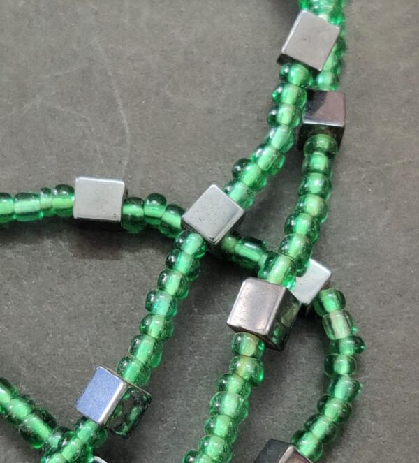 Green Beads Mala For Budh Grah Dosh Nivaran