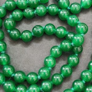 High Quality Green Hakik Mala(हरा हकीक माला) | 108+1 Beads