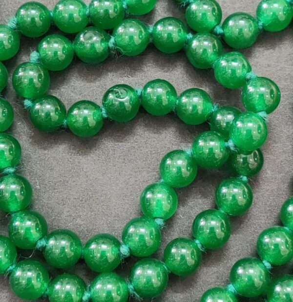High Quality Green Hakik Mala(हरा हकीक माला) | 108+1 Beads