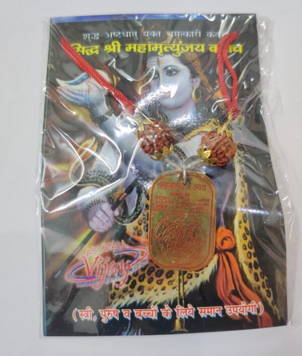 Mahamrityunjay Kavach Yantra (महामृत्युंजय कवच यन्त्र) - Image 2