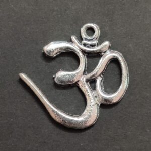 German Silver Om Pendant | Size 30x30 mm