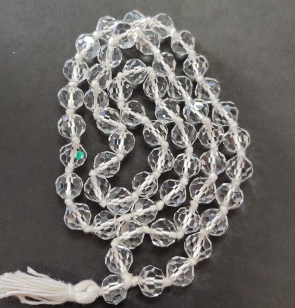 High Quality Crystal Mala | 54+1 Beads | Bead Size 11 mm - Image 2