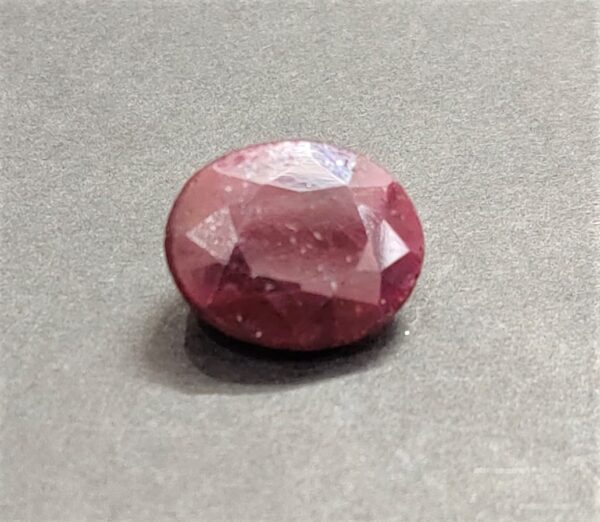 Certified Ruby Maanik Stone(माणिक रत्न) | Weight 11.35 carat