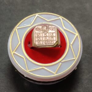 Chandra Yantra Ring In Copper(चन्द्र यन्त्र रिंग)