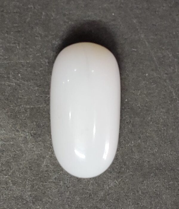 Synthetic White Coral Munga Stone | Weight 9.0,10.50 carat