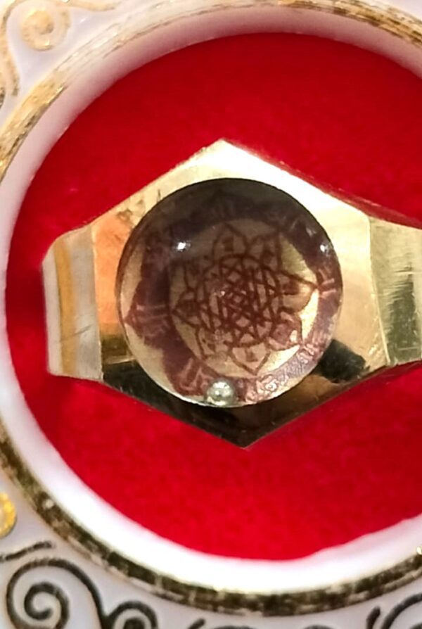 Ashthdhatu Shri Yantra Ring (अष्टधातु श्री यन्त्र रिंग)