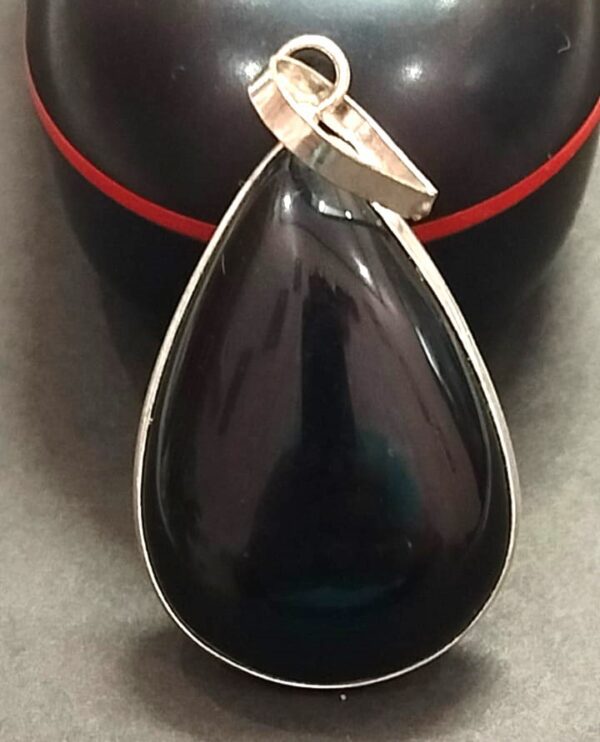 Big Size Hakik Stone Pendant In Brass(हकीक स्टोन) | Weight 43.30 carat