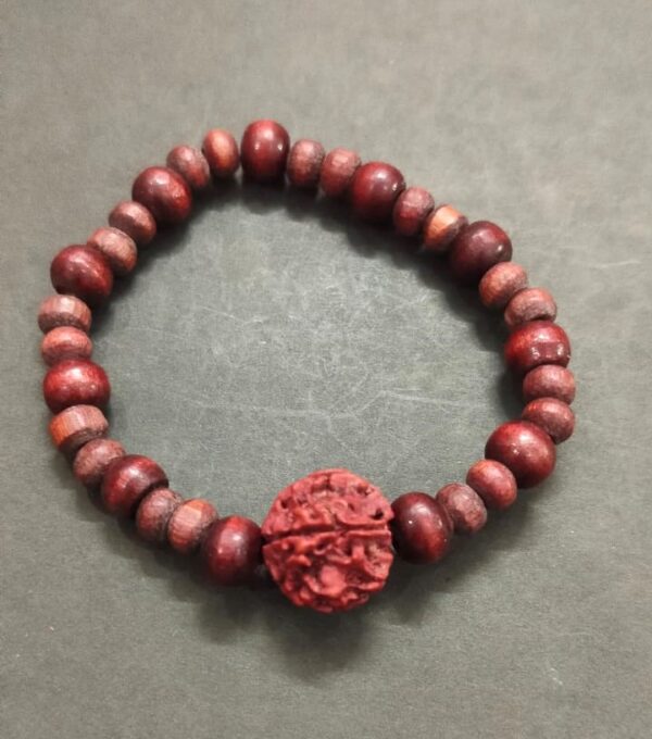 Lal Chandan Rudraksh Bracelet