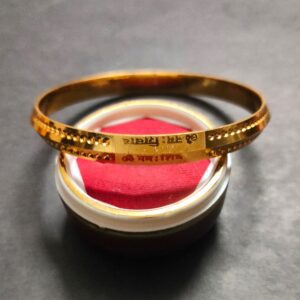 Om Namah Shivay Desiner Brass Kada(ॐ नमः शिवाय ब्रास कड़ा) | Size- 7cm Diameter