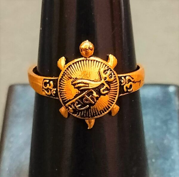 Mahakal Meru Ring In Brass(महाकाल ब्रास मेरु रिंग)