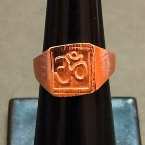 Om Ring In Copper (ॐ रिंग कॉपर)