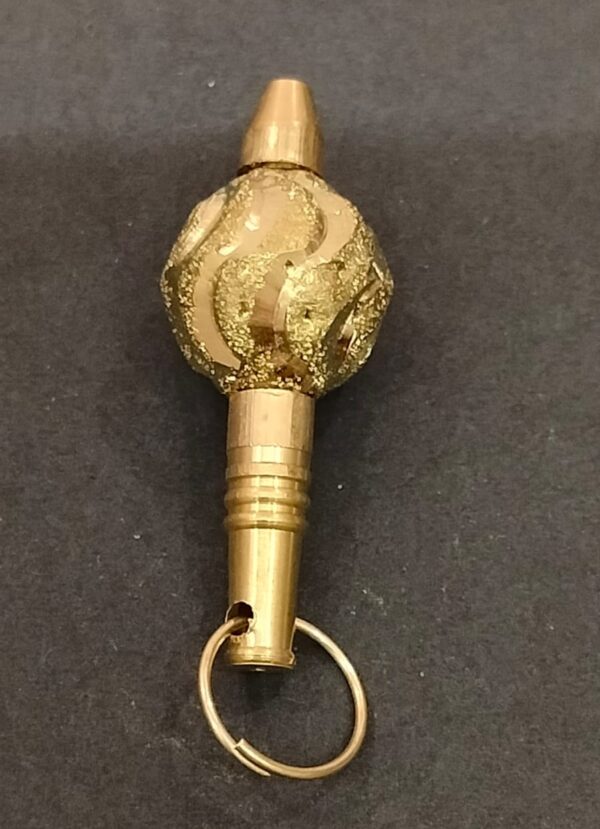 Hanuman Gada Locket Brass (हनुमान गदा लॉकेट ब्रास) Size- 35 mm