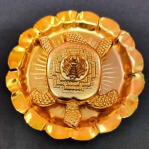 Ashthdhatu Meru Shri Yantra (अष्टधातु मेरु श्री यन्त्र) | Size- 9.5 cm