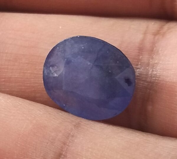 Certified Neelam Stone With Certificate(सर्टिफाइड नीलम स्टोन) | Weight- 7.30 carat