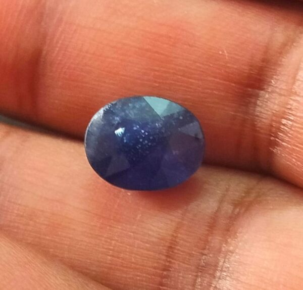 Certified Neelam Stone With Certificate(सर्टिफाइड नीलम स्टोन) | Weight- 7.50 carat