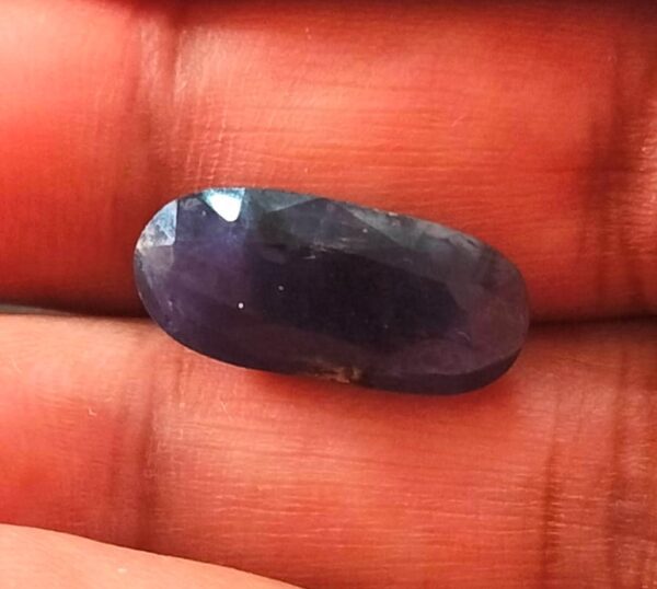 Certified Neeli Stone With Certificate(सर्टिफाइड नीली स्टोन) | Weight- 11.76 Ratti