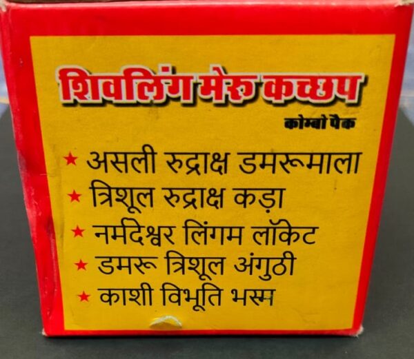 Shivling Meru Kavach Combo Pack (शिवलिंग मेरु कवच कॉम्बो पैक) - Image 2