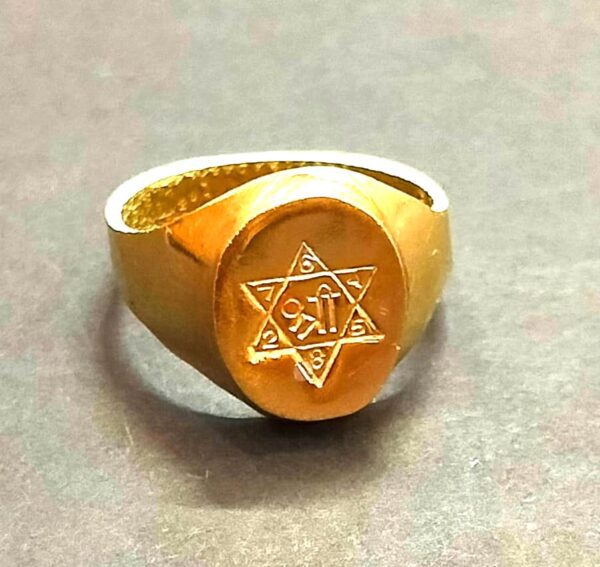 High Quality Asthdhatu Shri Yantra Ring(अष्टधातु श्री यन्त्र रिंग)