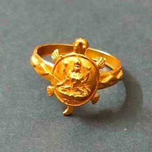 Devi Laxmi Meru Ring In Brass(ब्रास देवी लक्ष्मी मेरु रिंग)