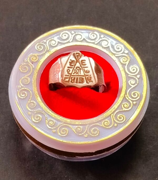 Laxmi Yantra Ring In Copper(लक्ष्मी यन्त्र रिंग )