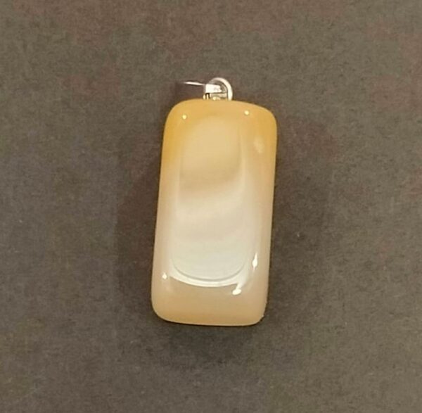 Natural Amber Stone Locket