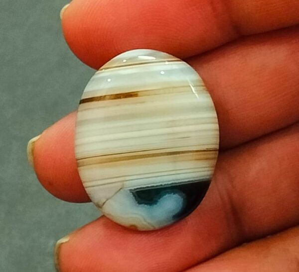 Big Size Sulemani Hakik Akik(सुलेमानी हकीक, अकीक), Weight- 36.20 carat