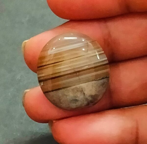 Big Size Sulemani Hakik Akik(सुलेमानी हकीक, अकीक), Weight- 39.35 carat