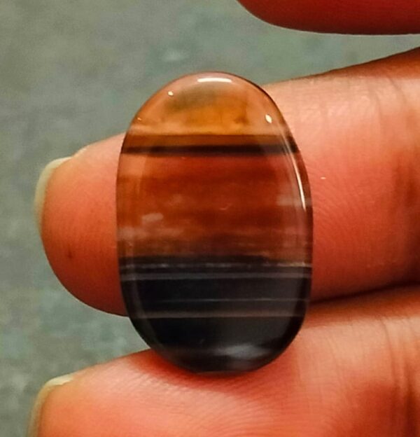 Sulemani Hakik Stone(सुलेमानी हकीक स्टोन) , Weight- 11.45 carat