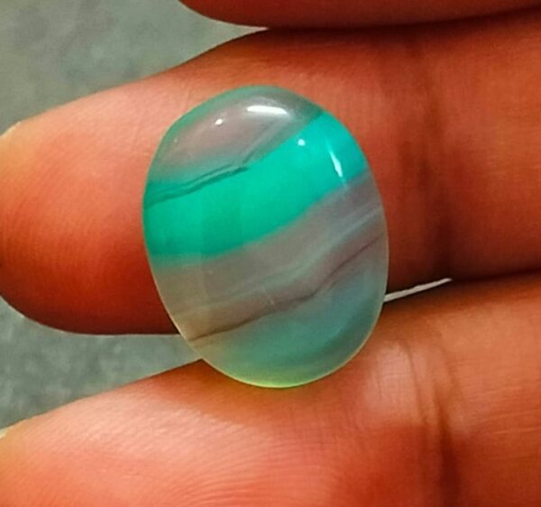 Sulemani Hakik Stone(सुलेमानी हकीक स्टोन) , Weight- 14.85 carat