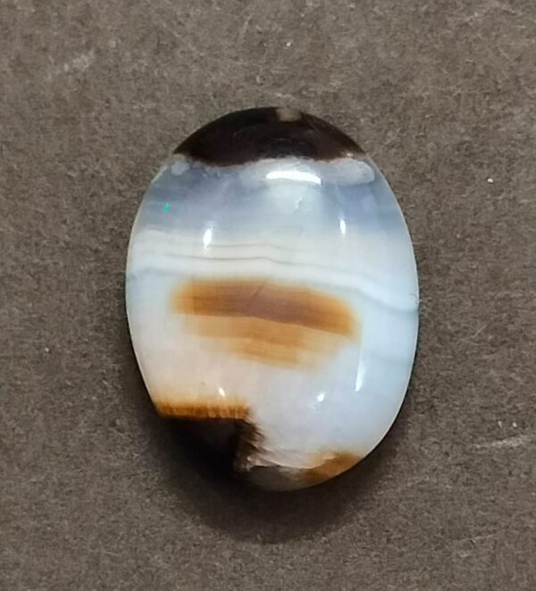 Sulemani Hakik Stone(सुलेमानी हकीक स्टोन) , Weight- 16.15 carat